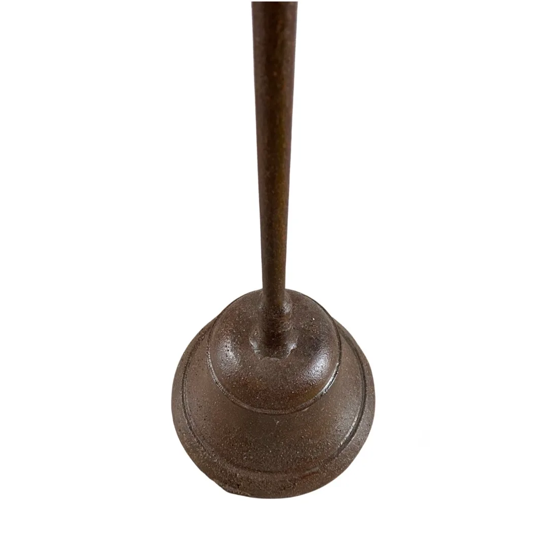 cast iron oil lamp holder