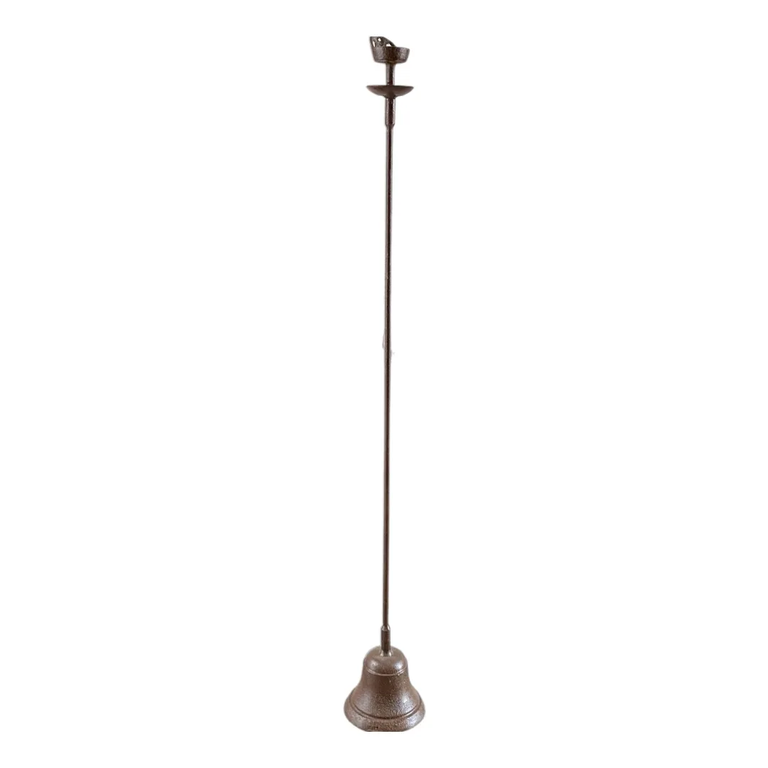 cast iron oil lamp holder