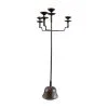 cast iron oil lamp holder