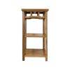 Chinese elmwood side table