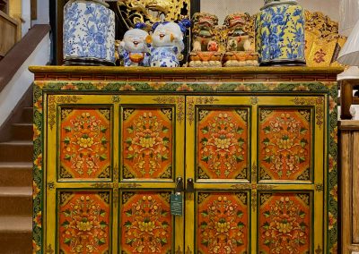 Hand-painted cabinet