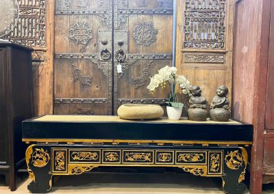 Chinese antique furniture bench