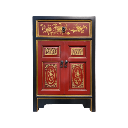 CHINESE CARVED CABINET