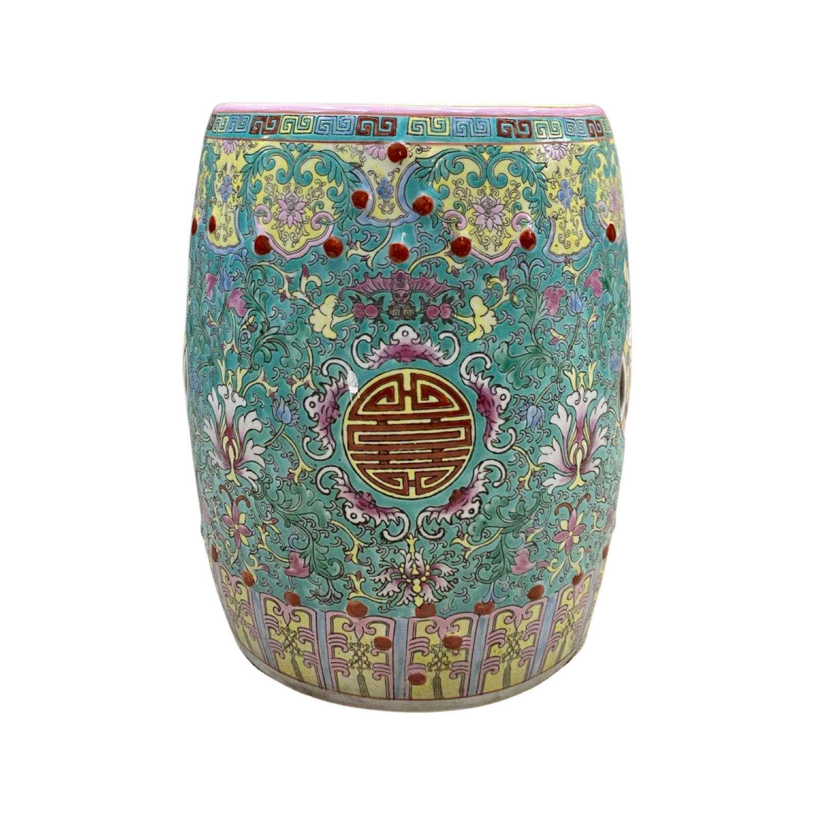 Chinese ceramic drum stool