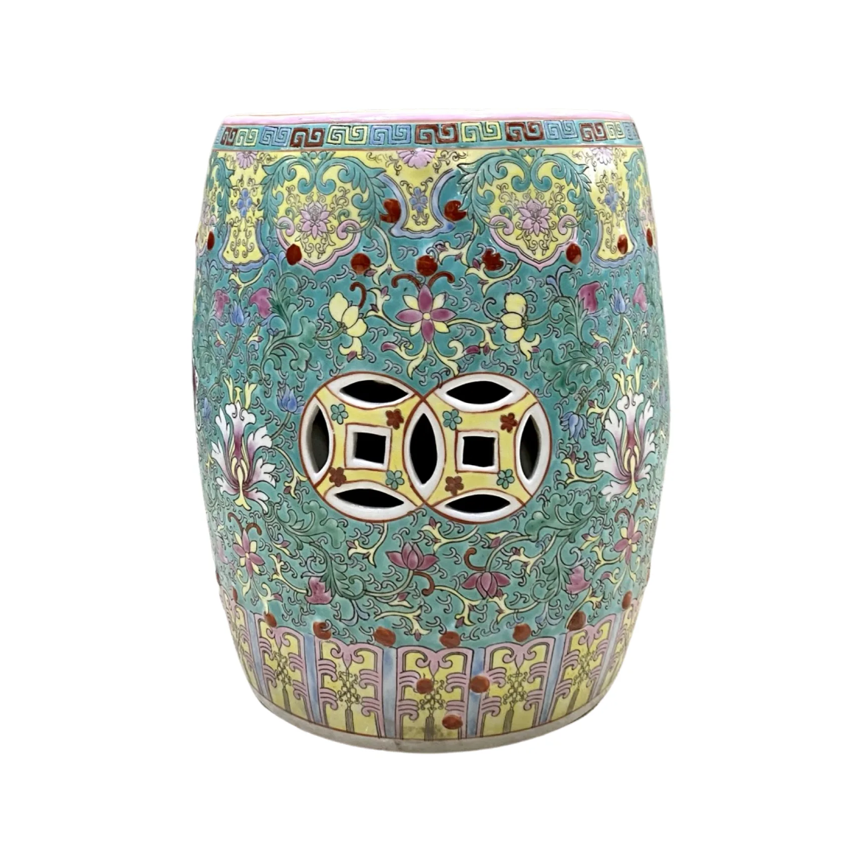 Chinese ceramic drum stool
