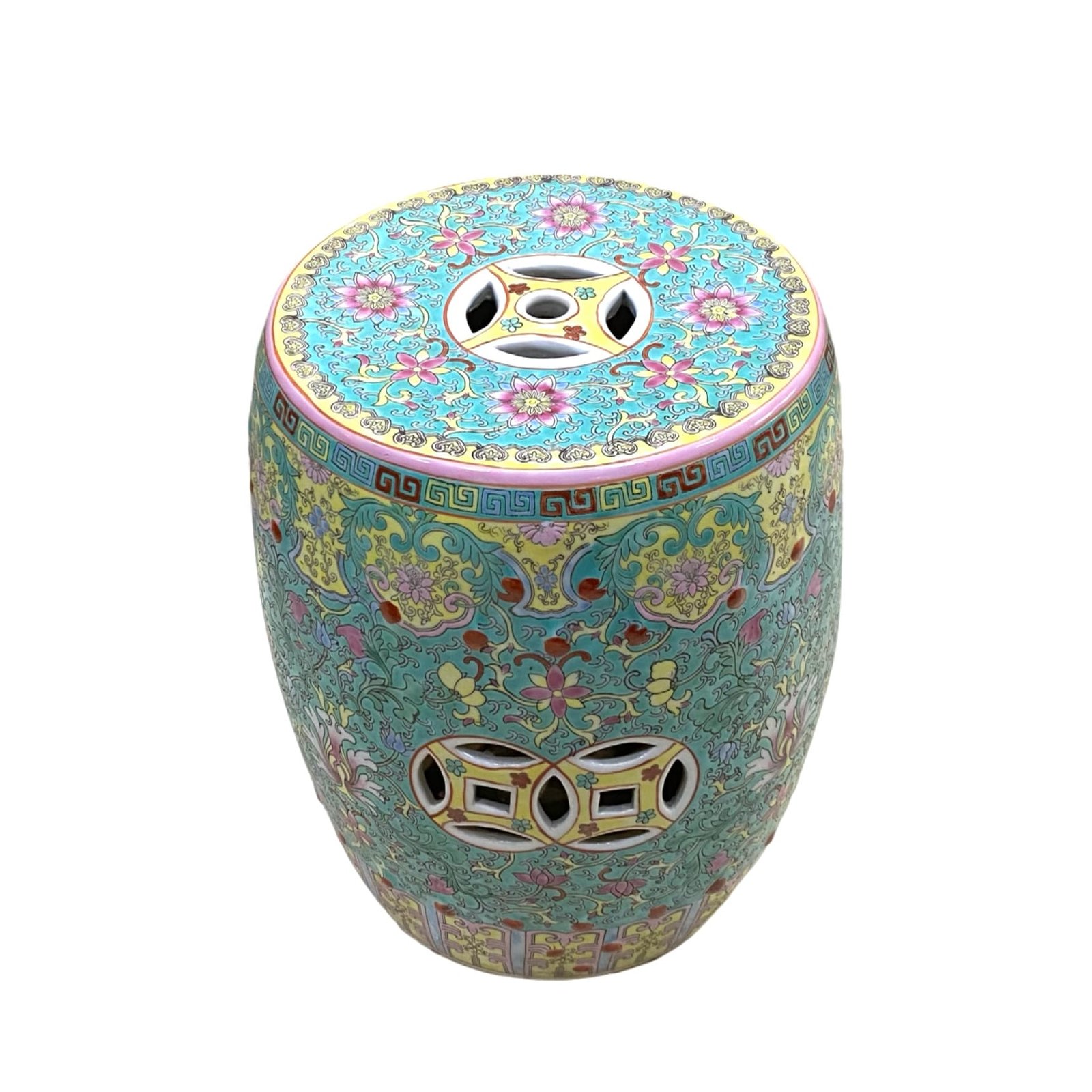 Chinese ceramic drum stool