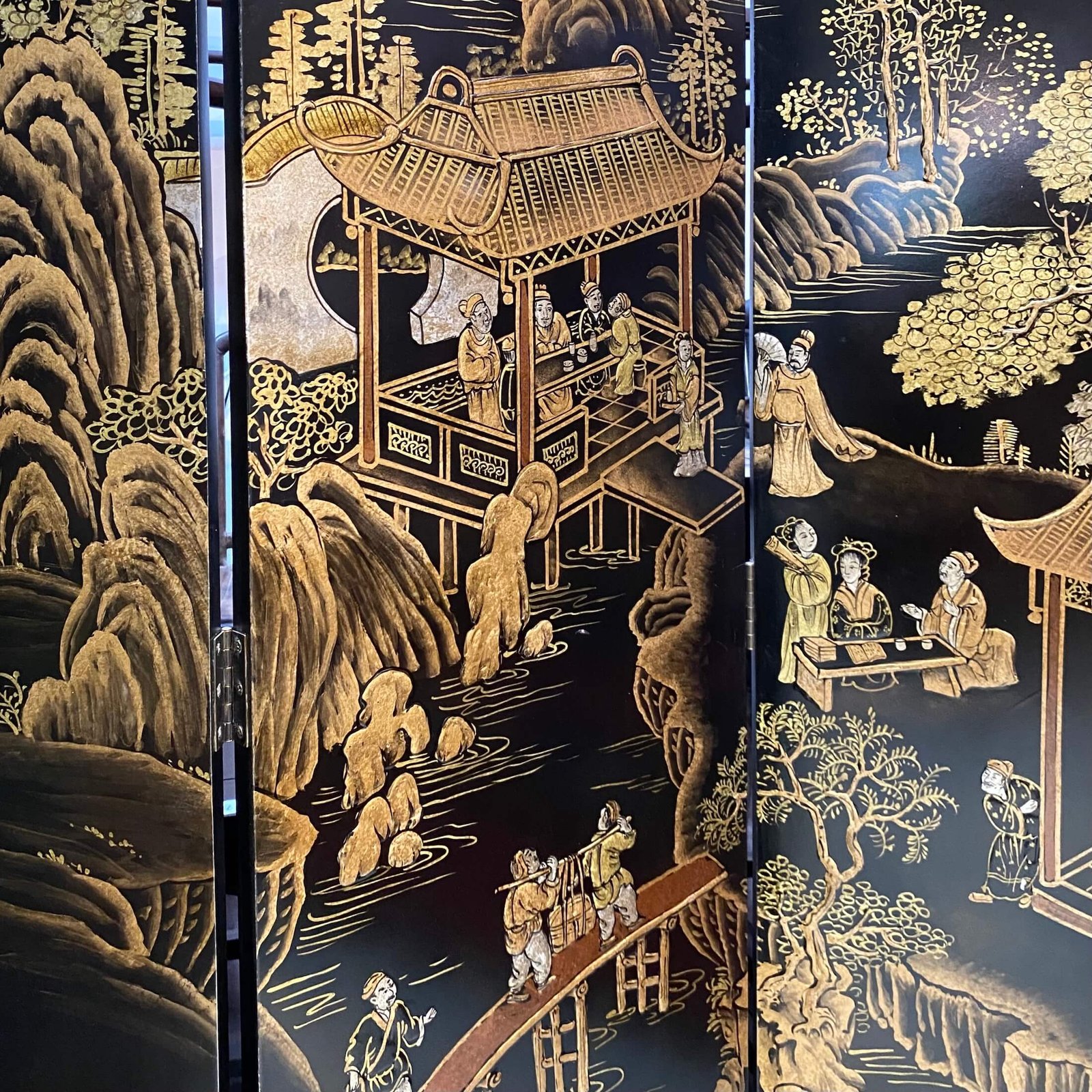 IMG_4973 (1) hand-painted room divider screens