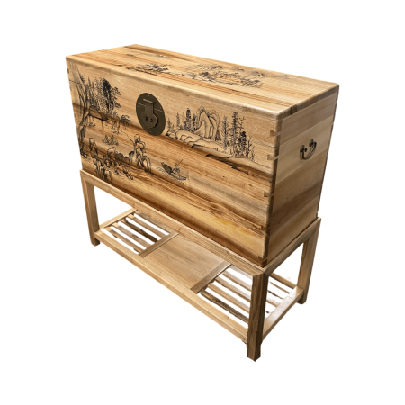 Chinese camphor chest