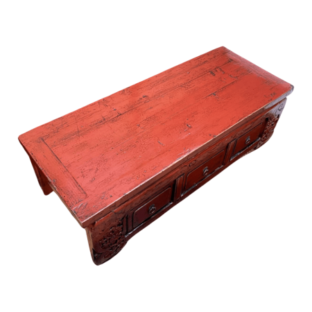 Chinese red Fujian footrest