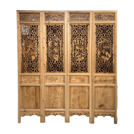 chinese carving screen
