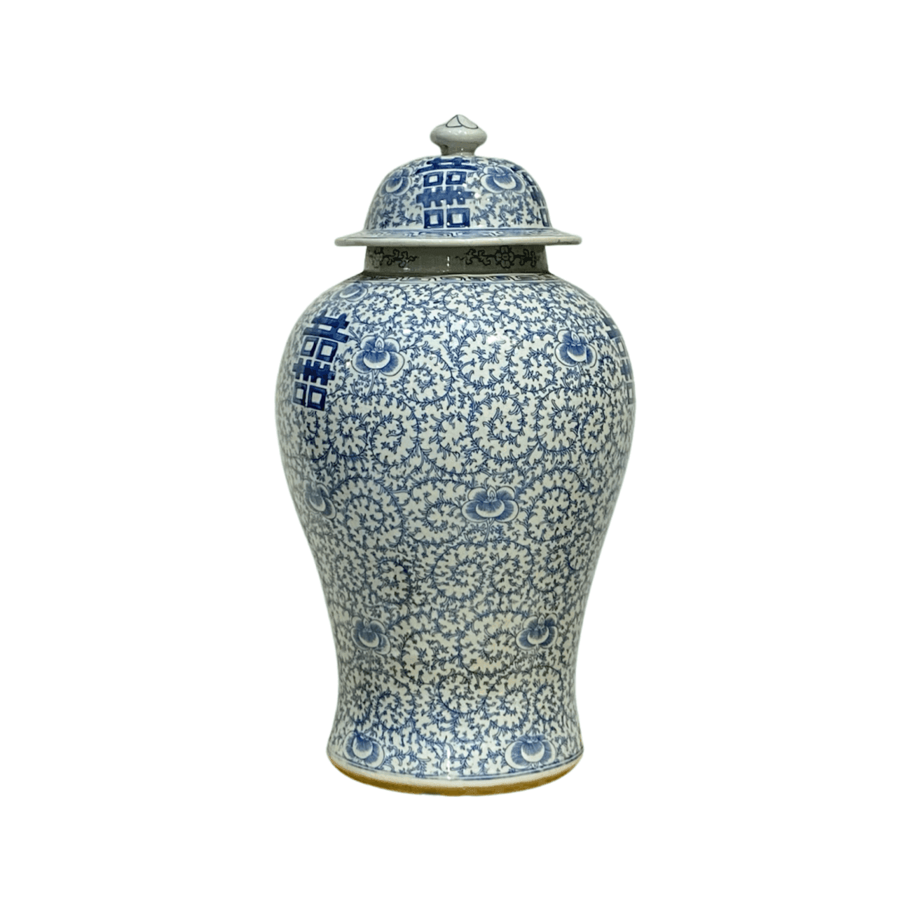 porcelain blue & white jar