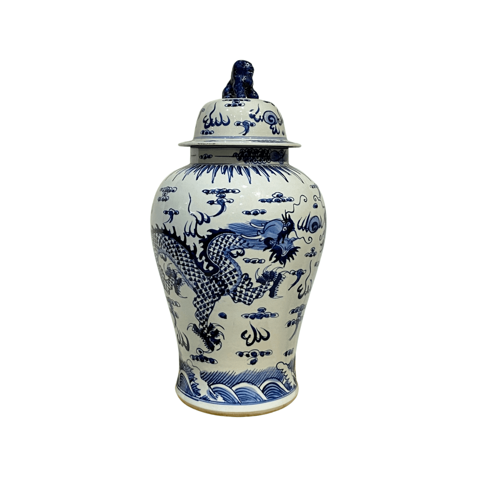 porcelain blue & white jar