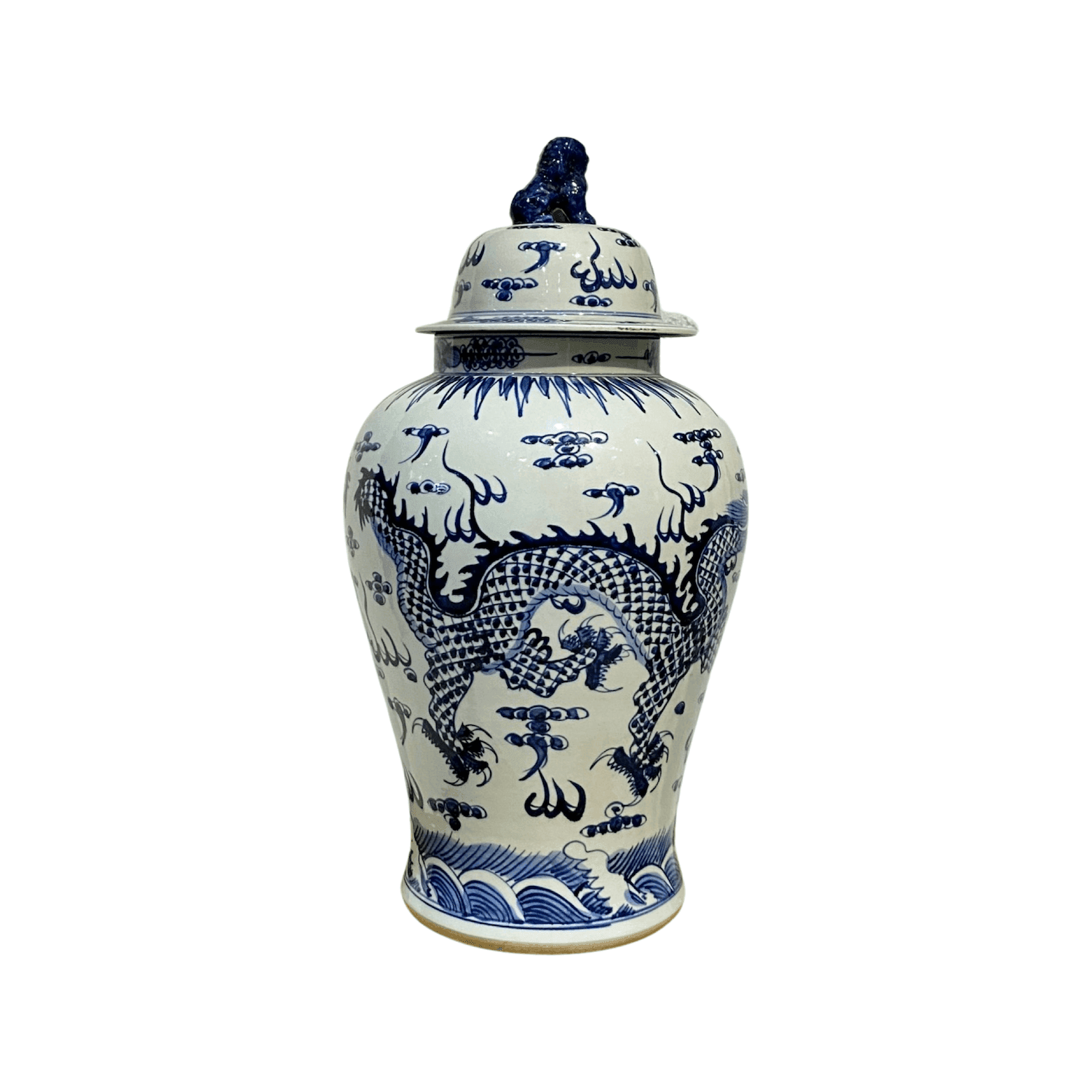 porcelain blue & white jar
