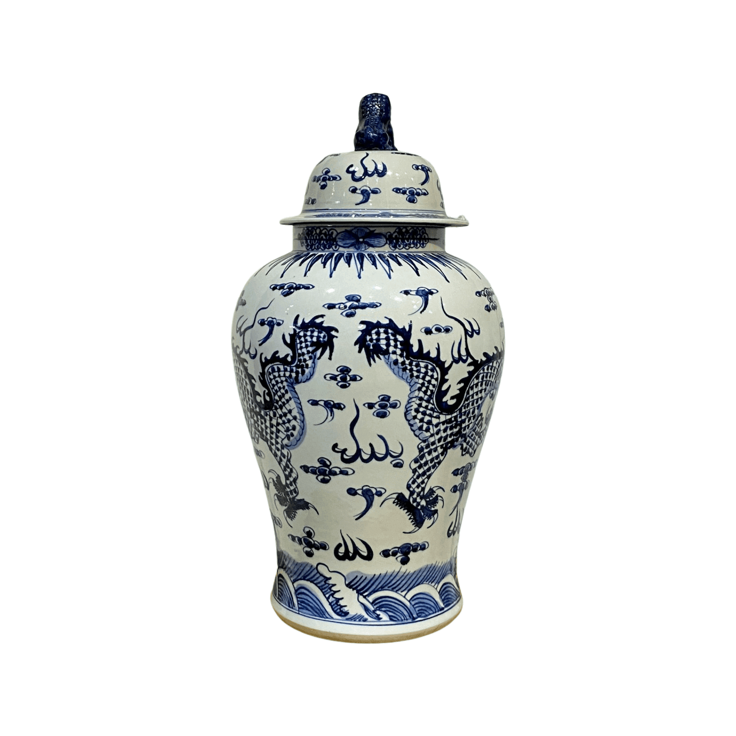 porcelain blue & white jar