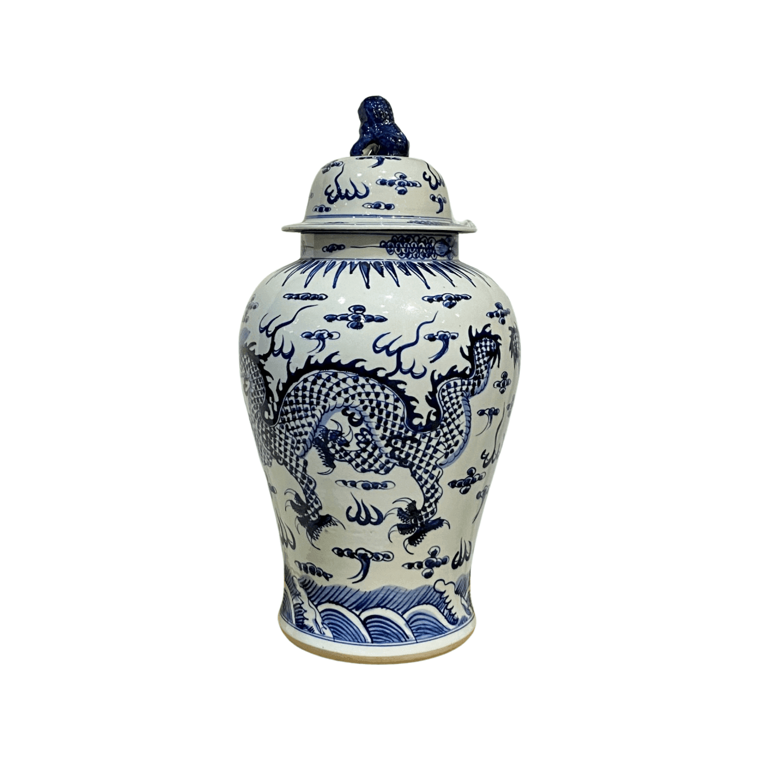 porcelain blue & white jar