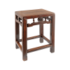 Chinese Shanghai elmwood vintage stool