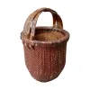 Vintage wicker & rattan chinese basket