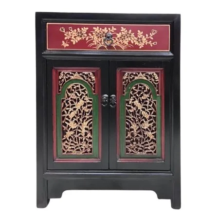 Bedside Cabinet w/ Old Fujian Doors