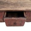 Antique Shandong low table with drawers