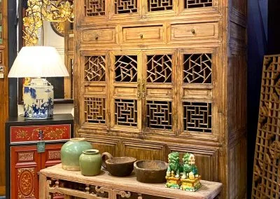 Chinese antique kitchen cabinet