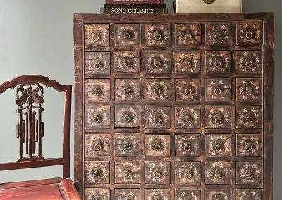 Chinese antique medicine cabinet