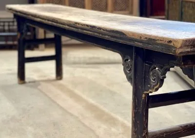 Chinese antique long bench