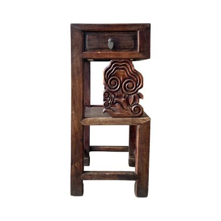 Chinese antique furniture carved side table