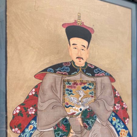 Chinese hand-painted ancestor portrait