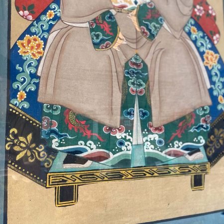 Chinese hand-painted ancestor portrait