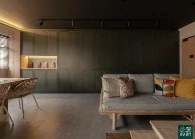 photos of some chinese antique and modern chinese furniture in a contemporary home