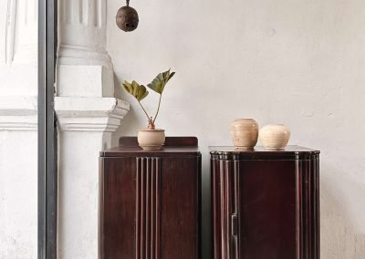 Art deco Shanghai bedside cabinets