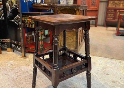 Elmwood square colonial side table from Shanghai