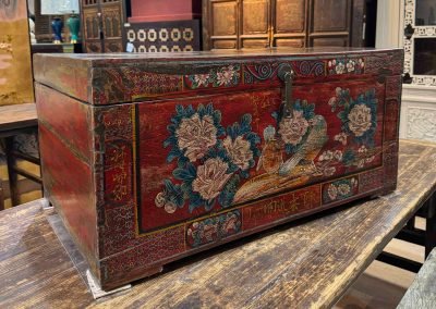 Chinese vintage painted chest