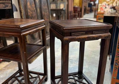 Chinese antique square tea tables