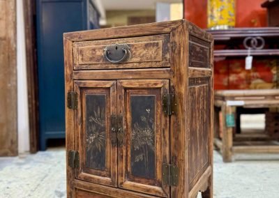Chinese antique bedside cabinet