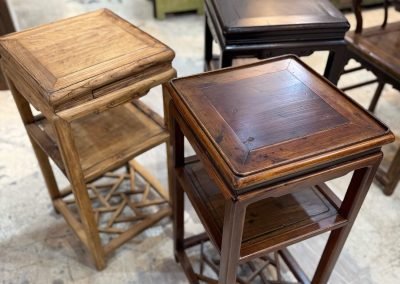 Chinese antique tea tables