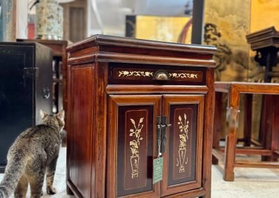 Chinese antique bedside cabinet