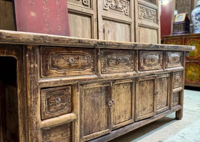 Chinese antique Shanxi low sideboard