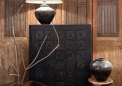 Chinese antique medicine cabinet