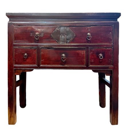 Wooden Fujian 5-Drawer Table