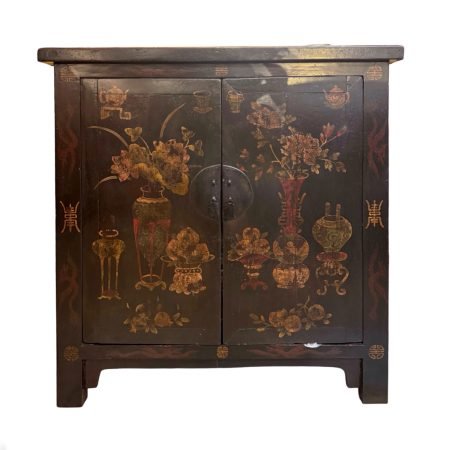Wooden Shanxi Painted Cabinet
