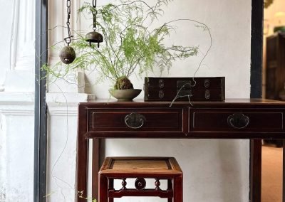 Chinese antique furniture Shanghai Elmwood table