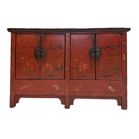 Antique Shanxi Lacquered Sideboard