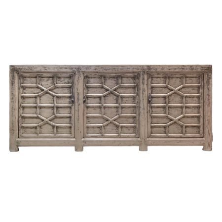 Large Sideboard with Latticework Doors
