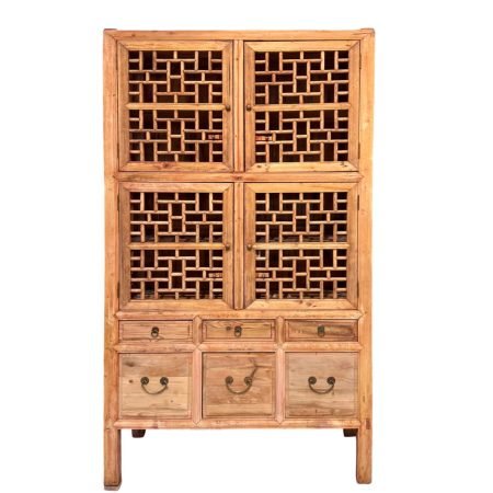 Tall Antique Kitchen Cabinet from Zhejiang Province