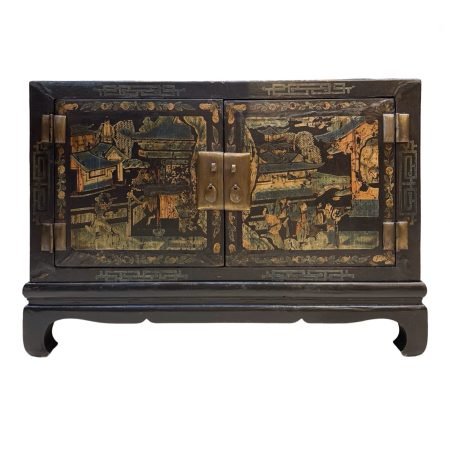 Wooden Shanxi Painted Chest