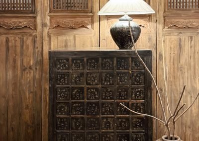 Chinese antique medicine cabinet