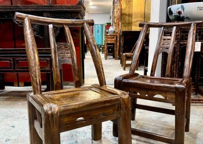 Chinese vintage small chairs