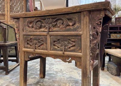 Chinese antique shanxi coffer table