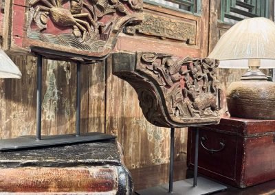Chinese antique carvings